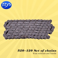 428 520 525 530 Motorcycle Sprocket Chain Universal 428H-120L 428H-130L 428H-136L 520H-120L 525H-120