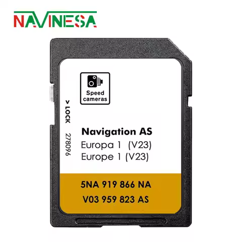GPS Accessories for VW Passat B8 from 2014 Discover Media AS V23 Navigation GPS EU Map GEN2 5NA91986