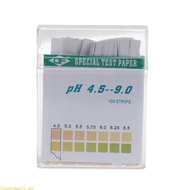 Best 100 Strip 4 5-9 PH Alkaline Acid Indicator Paper Water Saliva Litmus Testing Kit