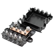 Power Distribution Busbar 5 Ways for Car Automotive Boat Holder Fuse Box MIDI Way