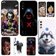 Case For Motorola E7 POWER Case Soft Silicone Back Cover For Moto E7i power Protective Black Tpu Cas