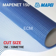 MAPEI MAPENET 150 (LOOSE CUT SIZE 1M - 10M) - Alkali-Resistant Glass Fibre Mesh for Mapelastic range