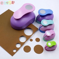 JKTH 9/16/25mm Circle Round Hole Punch DIY Handmade Paper Scrapbooking Cutter Tool