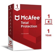 MCAFEEซอฟแวร์ Antivirus Total Protection 1 Device 1 Year รุ่น MTP1D1Y-BOX