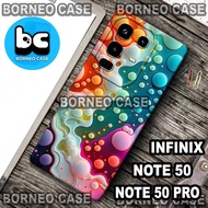 HP (BC44) Latest Procamera SOFTCASE For INFINIX NOTE 50hp NOTE 50 PRO/ | ABSTRACT MARBLE MOTIF | INF