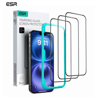 【A Boutique】 ESR Tempered-Glass Screen Protector iPhone 13/14/15/16/17 Pro Max HD Clear Anti-spy Scr