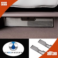 [READY] DENZA D9 Stainless Steel Kick Cover Under the Seat Air Outlet Mask BYD DENZA Body Kit Car De