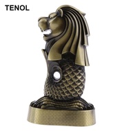 [TENOL] Famous Building Architecture Merlion Model From Singapore Home / Table