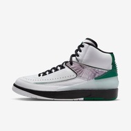 13代購 Nike Air Jordan 2 Retro WF 白黑綠 男鞋 休閒鞋 復古球鞋 DZ7391-103