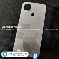 REDMI 10 REDMI 9 REDMI 9A 9C REDMI 9T ANTI-SCRATCH BACK,SKIN GILTER CUBE,GLITER 3D CUBE,GARSKIN CUBE