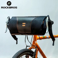 ROCKBROS Bike Bag Waterproof 2L Front Tube Bag 3 Layer Bicycle Bag Portable Bike Storage Bag Bike Accessories
