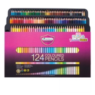 Master Art สีไม้ ดินสอสีไม้ แท่งยาว 124 สี รุ่นใหม่ จำนวน 1 กล่อง