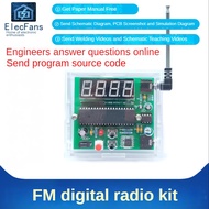 。；’ (Not Soldering) FM FM Digital Radio Kit Nixie Tube Display Is Based On 51 Microcontroller Electronic Electrician