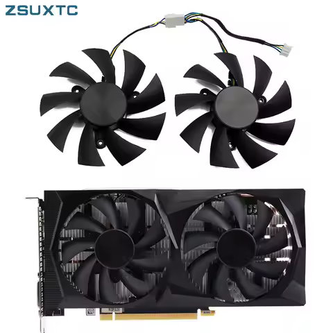 87MM 1FY09215E12S 0.5A GTX 1660 1660Ti graphics fan for Zotac GeForce RTX 2060 2070 SUPER Mini Video