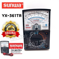 มิเตอร์ Sanwa อนาล็อก มัลติมิเตอร์ รุ่น YX-361TR มิเตอร์ เข็ม เครื่องวัดแรงดันและกระแสไฟฟ้า เครื่องว