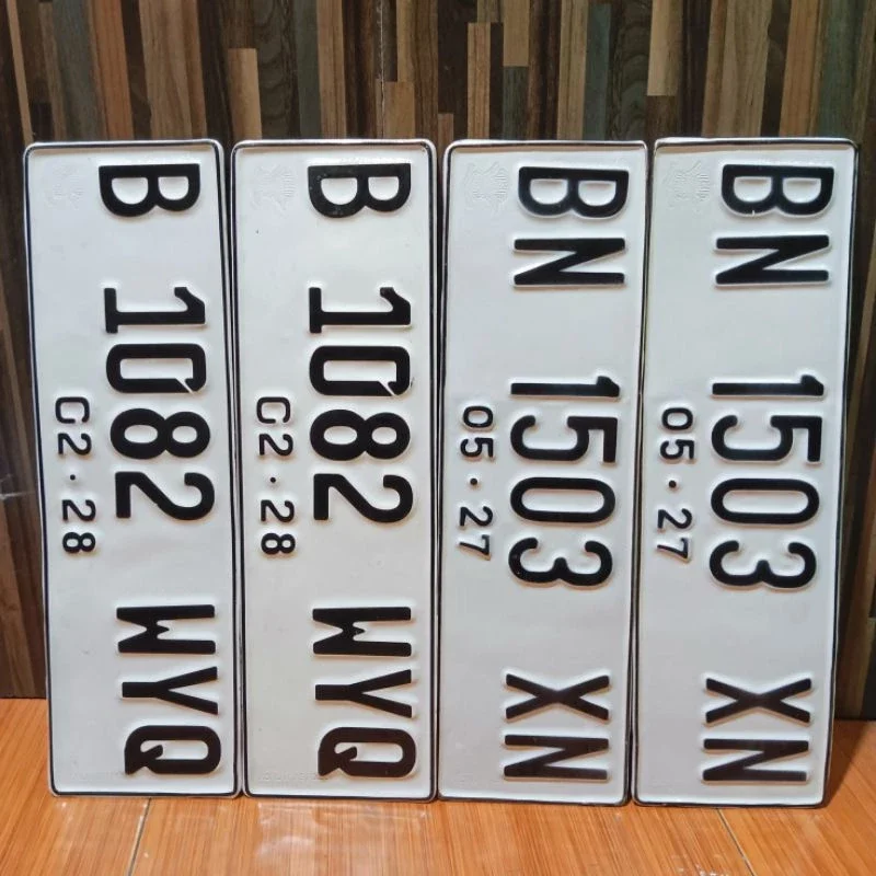 Plat Mobil Satuan plat  Logo Samsat Plat mobil putih Plat mobil Hitam Font Baru Font Lama Plat mobil