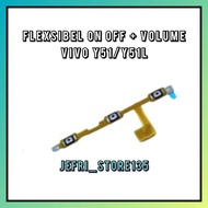 TOMBOL FLEXIBLE FLEXIBLE FLEXSIBLE POWER ON OFF + VOLUME BUTTON VIVO Y51/Y51L - FLEXSIBLE ON OFF VOL