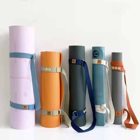 Yoga Mat Carrying Strap Adjustable Shoulder Straps Pilates Exercise Yoga Belt Sport Sling Shoulder Y