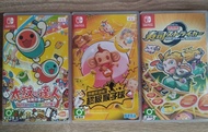 Nintendo Switch 遊戲合售：太鼓之達人、超級猴子球、壽司