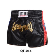 Quần Muay Thái Another Boxer Chính Hãng Muay Thai Short Chất Liệu Satin Cao Cấp QT
