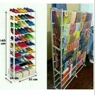 RAK BERTINGKAT PELBAGAI GUNA,RAK TUDUNG /RAK KASUT/ Shoes Rack Organizer