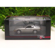 High Speed 1/43 Diecast Car Porsche 924 Turbo 1978 GREY Sport Car (10cm)
