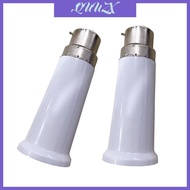 QUU B22 to E27 Adapter for Enhances Compatibility Bayonets to Screw Converters
