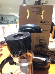 三陽SANYO 咖啡機SAC-P04(K)4人份美式咖啡機保溫盤自動保溫