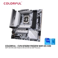 Colorful CVN B760M FROZEN WIFI D5 V20 mATX Intel Motherboard DDR5 LGA1700