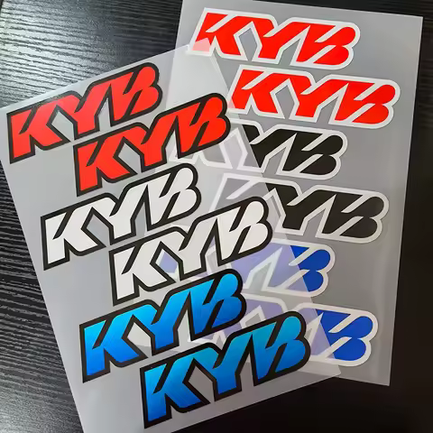 Reflective Motocross Motorcycle Sticker For Kyb For Yamaha Honda Suzuki Ktm Kawasaki Benelli