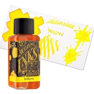British Diamine Fountain Pen Ink Bottle, Diamine Yellow Ink Bottle 30ml