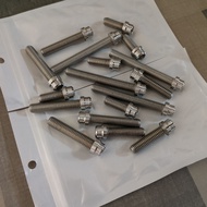 L bolt m8 thread 12/ bolt 12 stainless handmade length 2CM TO 8CM custom 1A