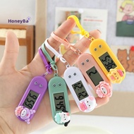 honeybee1 Sanrio Mini Electronic Student Square Digital Watch Student Electronic Clock Keychain Tabl