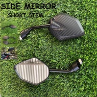 suzuki smash MOTORCYCLE Side Mirror CARBON SHORT STEM DAHON TYPE accessories