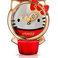 GagaMilano意大利品牌女裝手錶聯乘HelloKitty紅5526HY01R0LSRM0