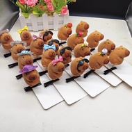 (Set) Cute, fun and lovely Capybara bangs hair clip Clovershop68