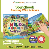 Ziyadbooks - Amazing Wild Animal Sound Book - Children's Educational Animal Soundbook - Animal Sound