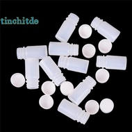 [TinchitdeS] 10X 10ml Plastic Reagent Bottles Medicine Sample Vials Liquid Holder Useful Tool [NEW]