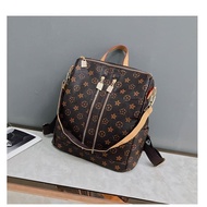 ✿ ☬ ◨ Pu Leather Gucci Backpack Korean Desing 3 Desing Bags For Women's Casual Sling Bag High Quali