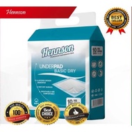 Hennson Basic Dry Underpad 75 x 75cm 10's