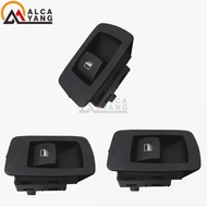 สวิตช์หน้าที่ยกหน้าต่างสีดำอุปกรณ์เสริมรถยนต์ซ้ายหรือขวาหน้าสำหรับ BMW E53 E71 E72 E83 E90 E91 316I 