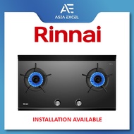 MADE IN JAPAN RINNAI RB-2CGN 2 BURNER INNER FLAME GLASS GAS HOB