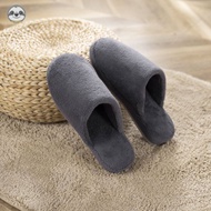 Japanese Muji Style / Plush Slippers / Warm Slippers / Silent Waterproof Slippers / House Slippers