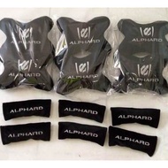 Accessories for various car pillows, headrests, headrests, embroidered Toyota Alphard