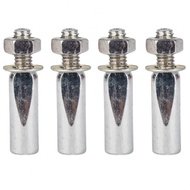 Bicycle Bike Cycle Standard Cotter Pin 9 5mm 4PCS Set Durable Steel Construction