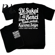 KATUN SAYA T-SHIRT 200g high quality thick cotton/t-shirt as you like/dibenci, it doesn't care, I do