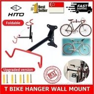 T Bicycle Wall Mount Hanger Adjustable Hook Bike Rack