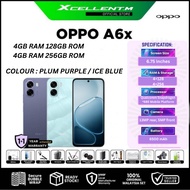 OPPO A6x 4G [4GB RAM 128GB ROM / 4GB RAM 256GB ROM] - Original OPPO Malaysia