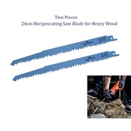 Reciprocating Wood Saw Blade 2pcs 24cm Heavy Wood Saber Saw Cutting Blade on Reciprocating Saw S1531