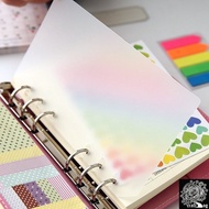 2025 Planner Divider A5 A6 Transparent Divider for Binder Planner Journal Notebook